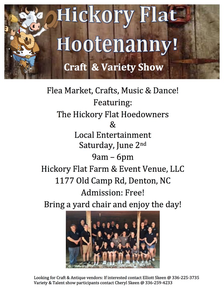 Hickory Flat Hootenanny2018